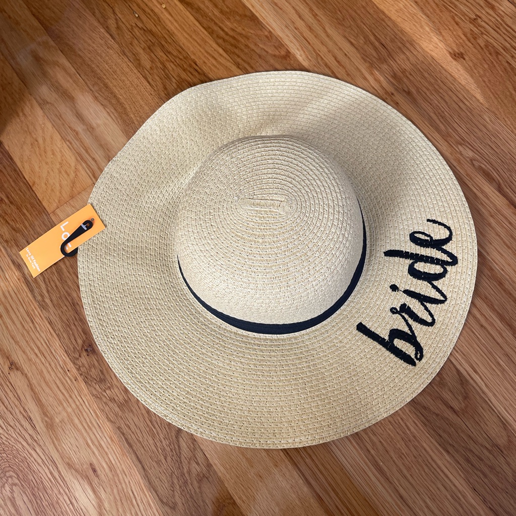 Bride Floppy Hat
